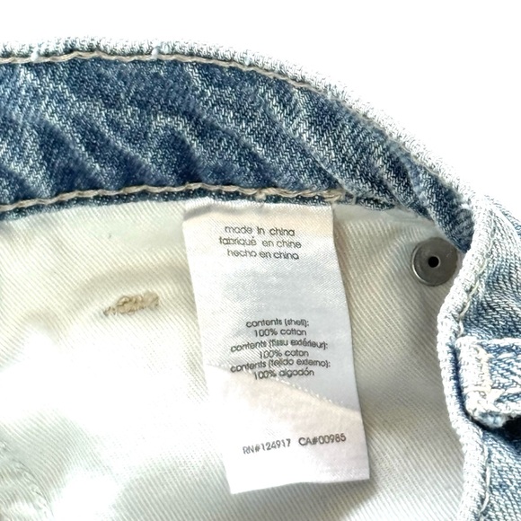 WEWOREWHAT | Danielle Bling Rhinestone Button Jeans - Picture 5 of 9